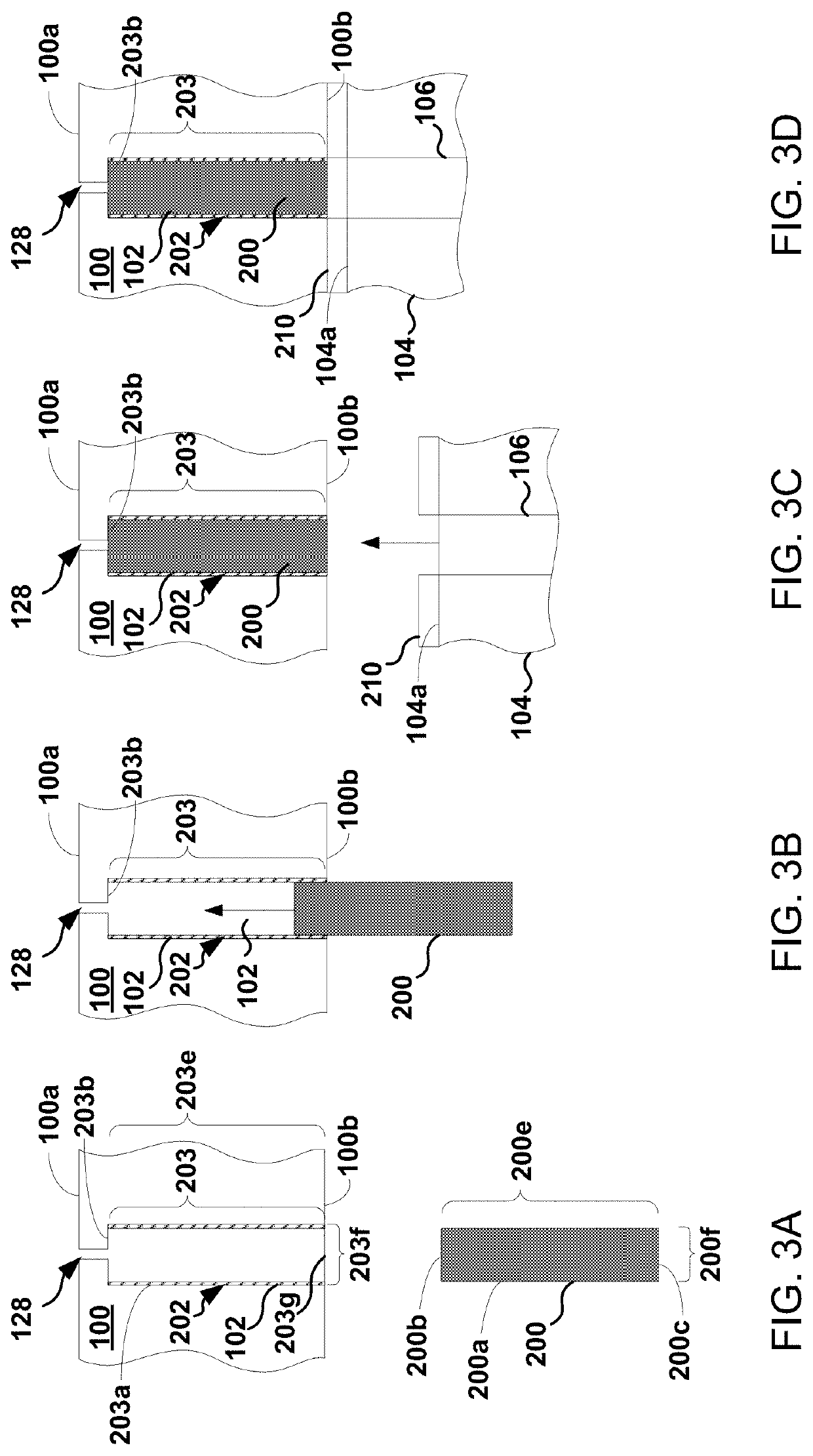 Ceramic foam for helium light-up suppression