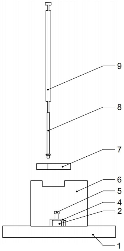 Poultry brain injection experimental device