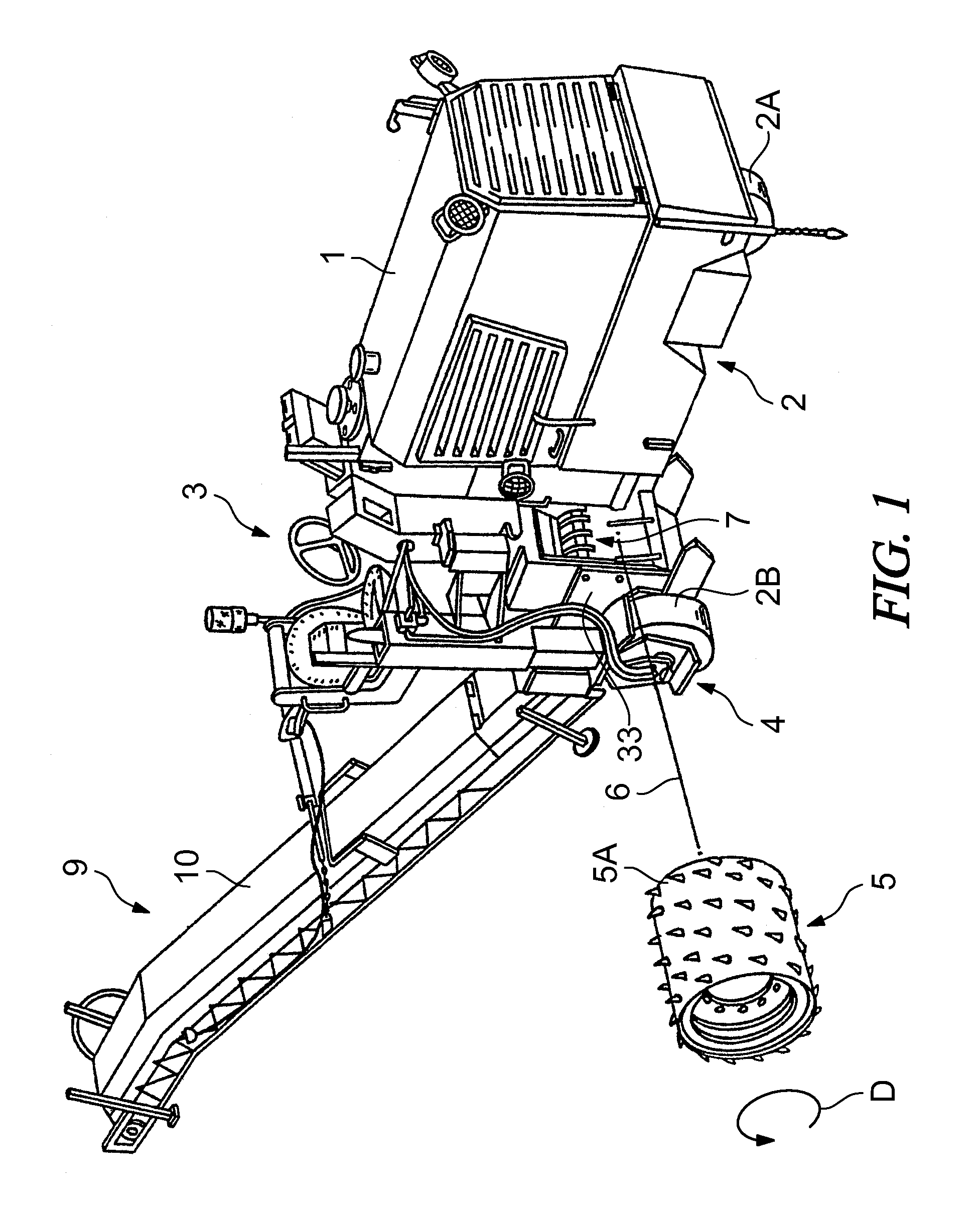 Road milling machine