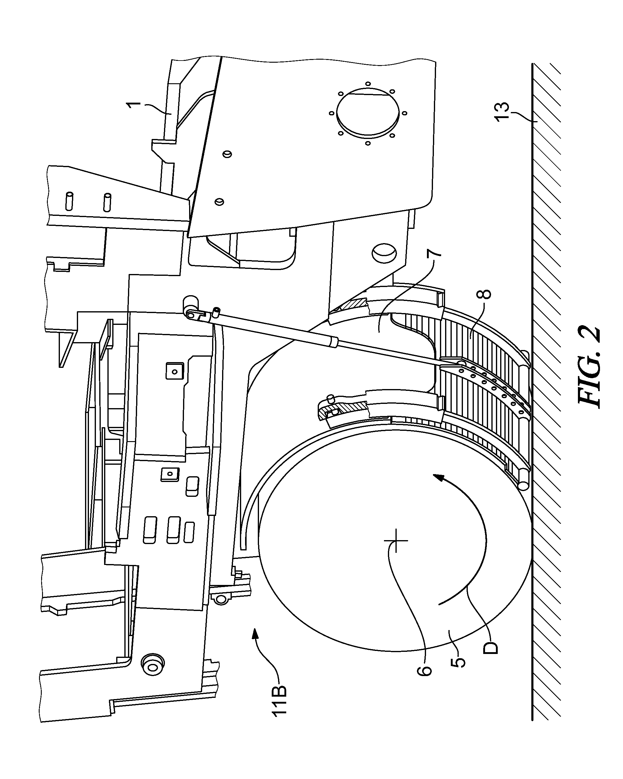 Road milling machine