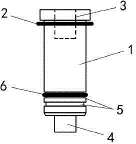 Novel guiding axle