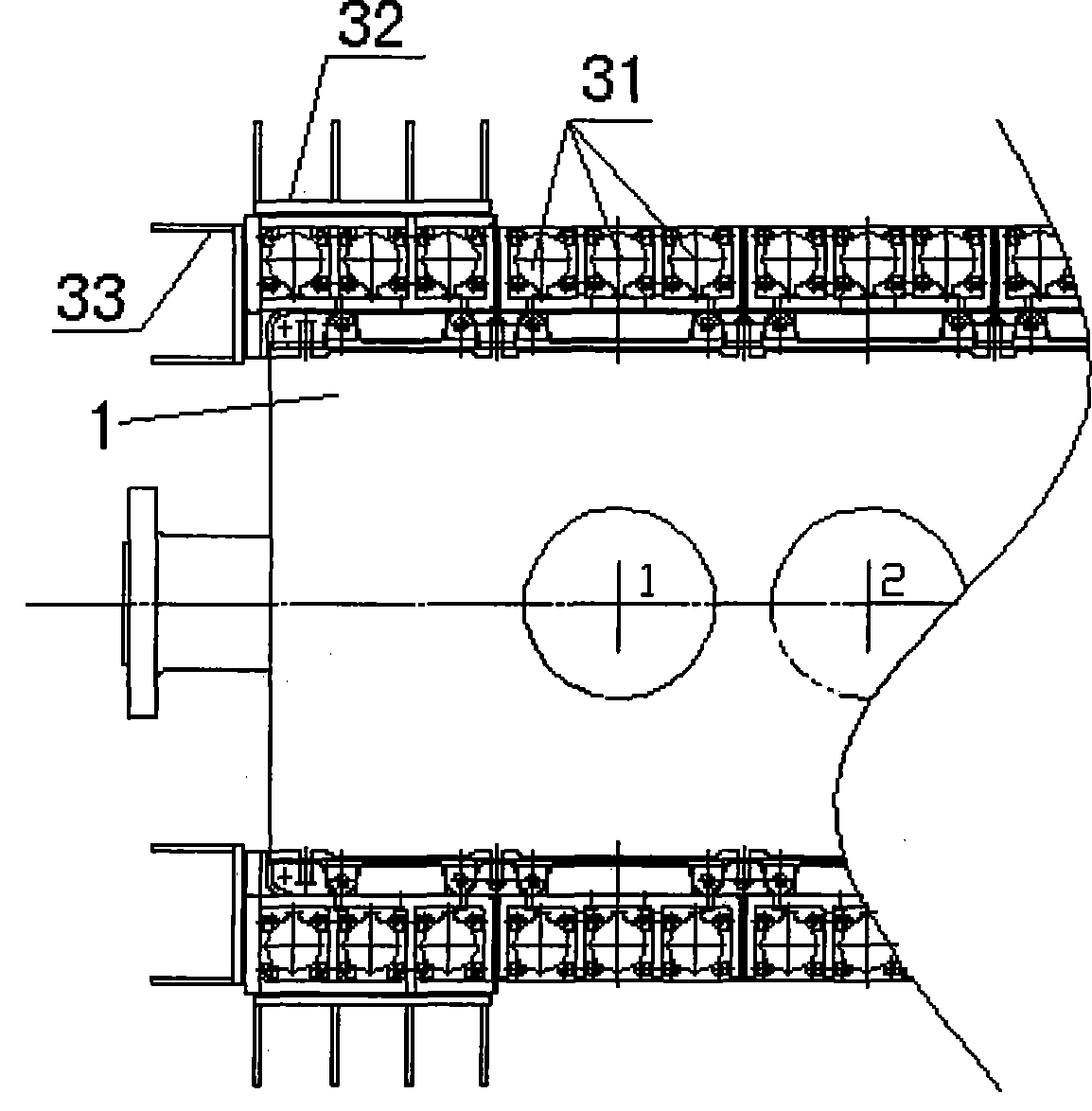 Method for mounting main unit with resilient support