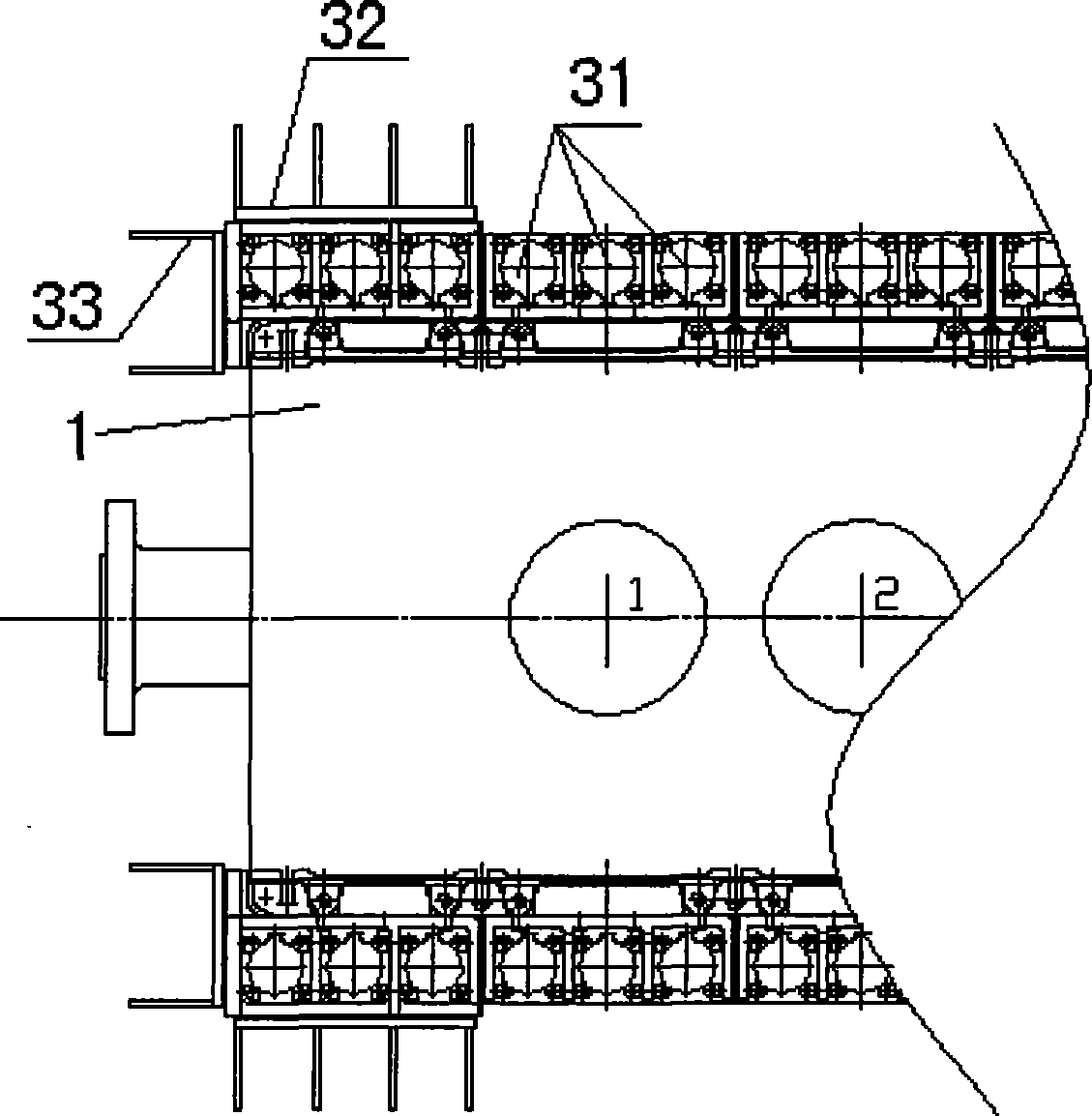 Method for mounting main unit with resilient support