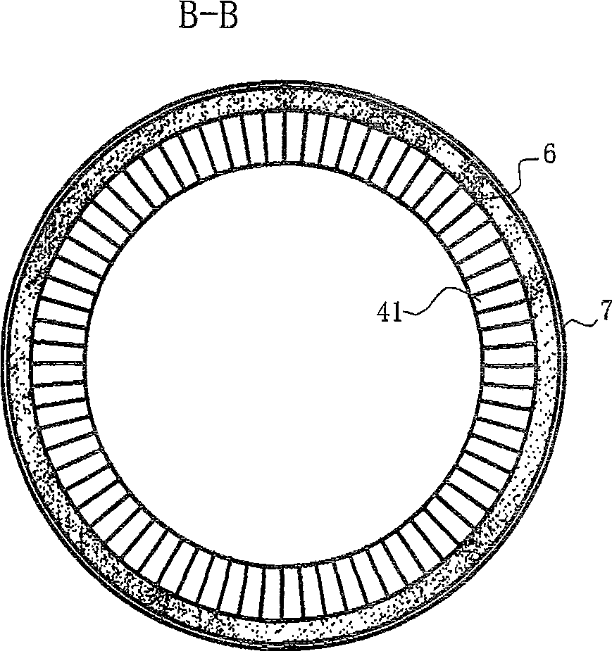 Inner lining structure for torpedo pot and aluminium carbonize silicon carbide brick and high aluminium brick used for torpedo pot