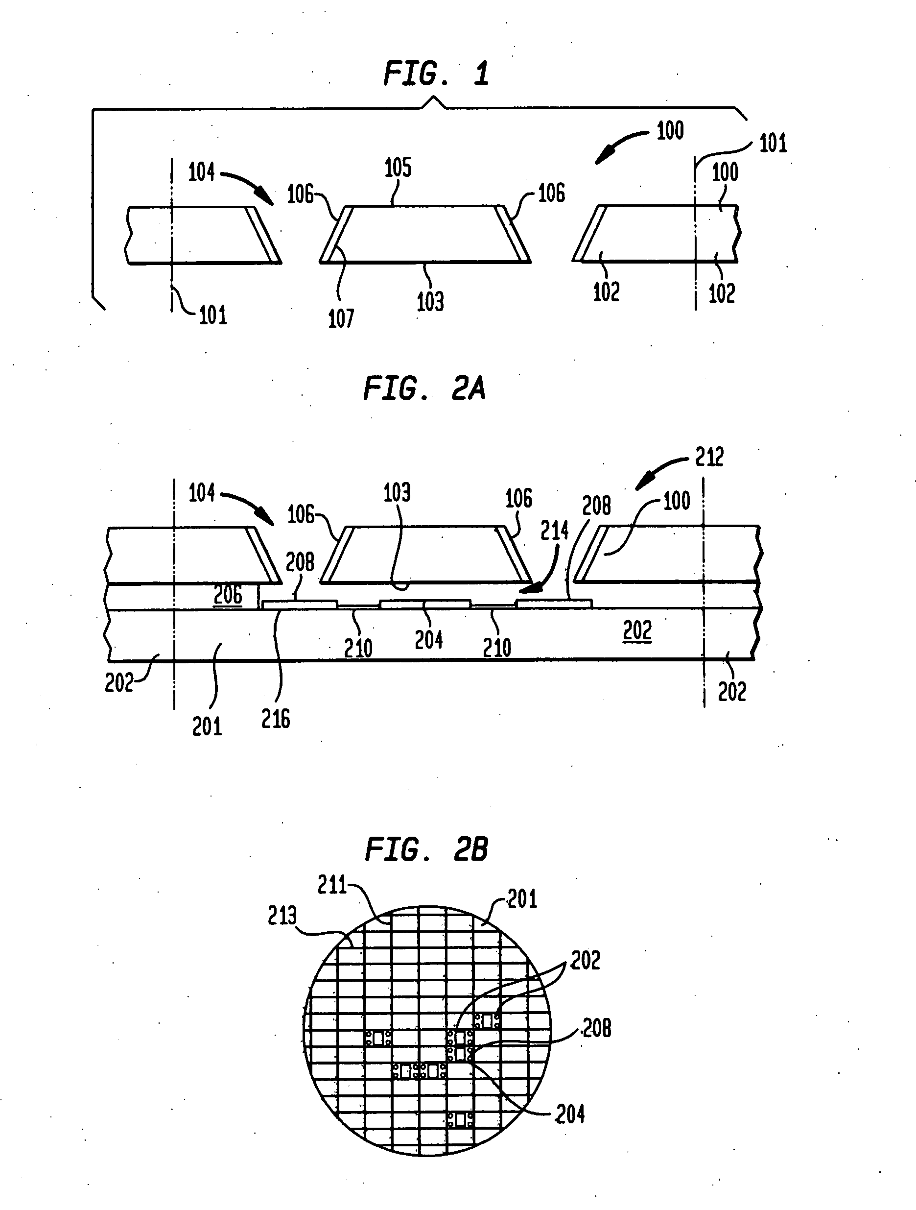 Structure and method of making lidded chips