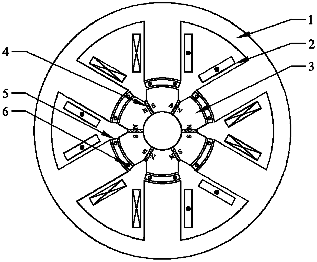 An Inner Stator Permanent Magnet Moving Iron Core Linear Oscillating Motor