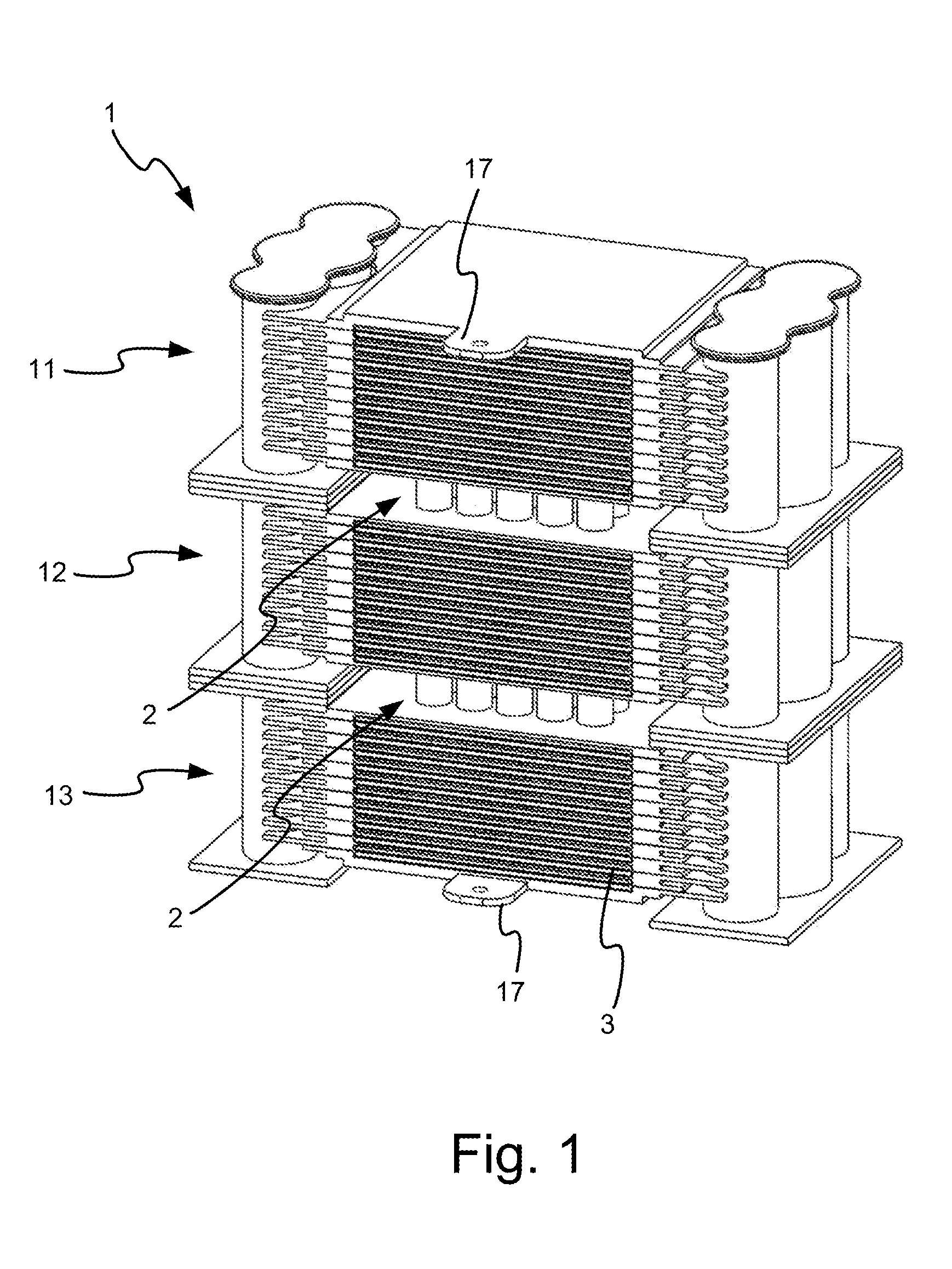 Planar SOFC Stack