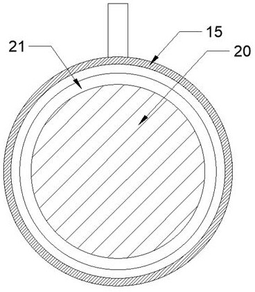 Leg injection molding fixing protection device for extreme sports