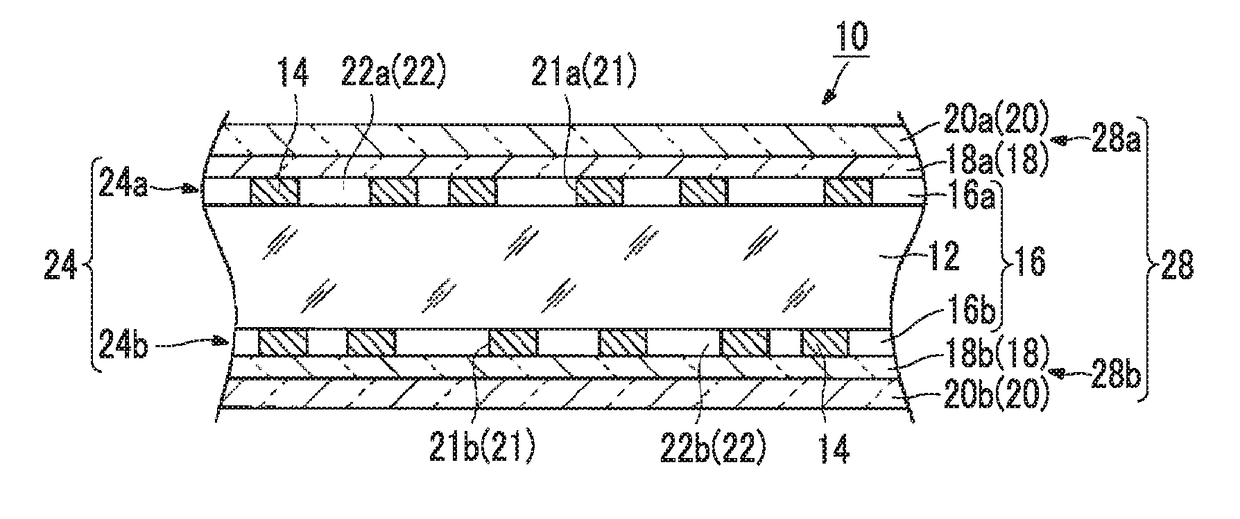 Conductive film, display device having the same, and method of evaluating conductive film