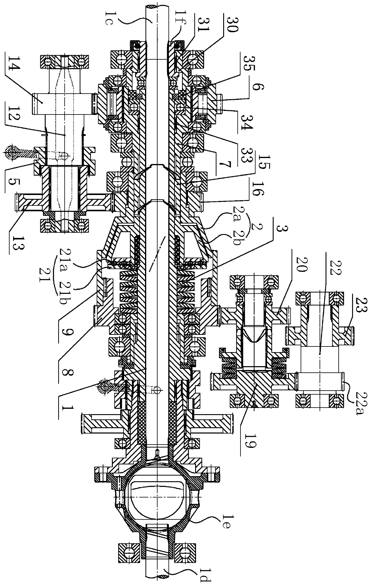 Intelligent self-adaptive automatic speed change system with transmission sensing function