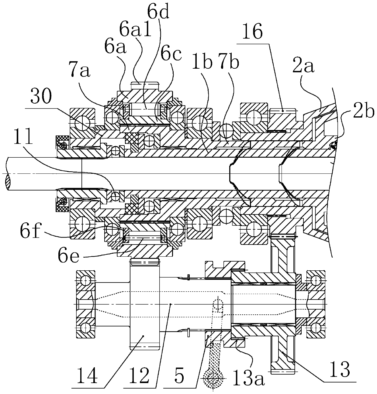 Intelligent self-adaptive automatic speed change system with transmission sensing function