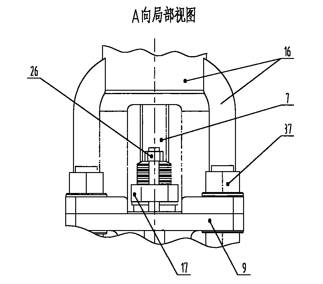 Nuclear second-stage electric V-shaped brake valve