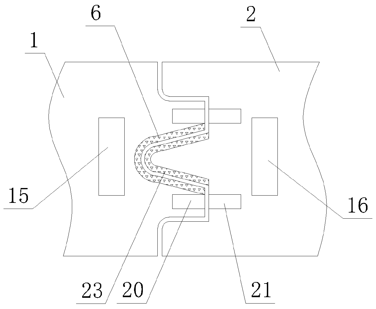 An auxiliary wire-laying device for construction of a power supply station