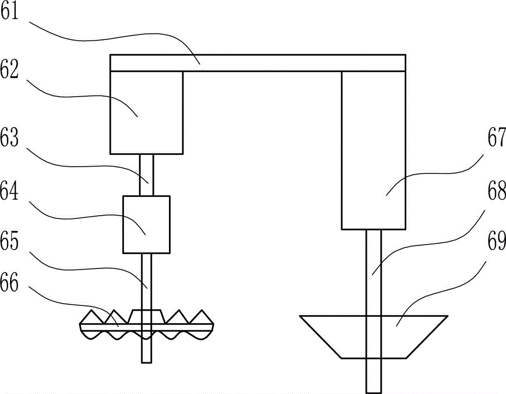 Feeding anti-blocking device for waste battery sorting machine