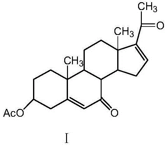 Synthesis method of main impurities of dehydropregnenolone acetate