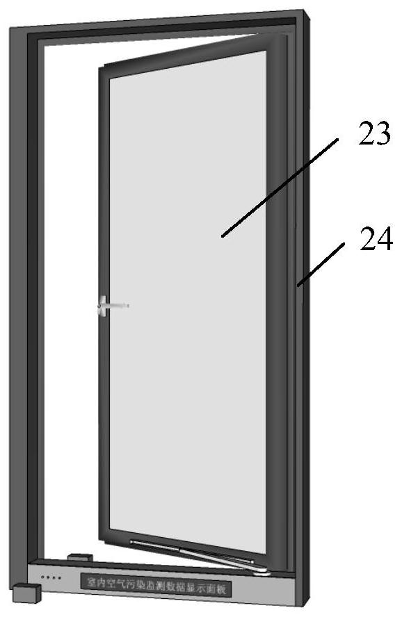 Intelligent adjusting device based on single-chip microcomputer for indoor environment