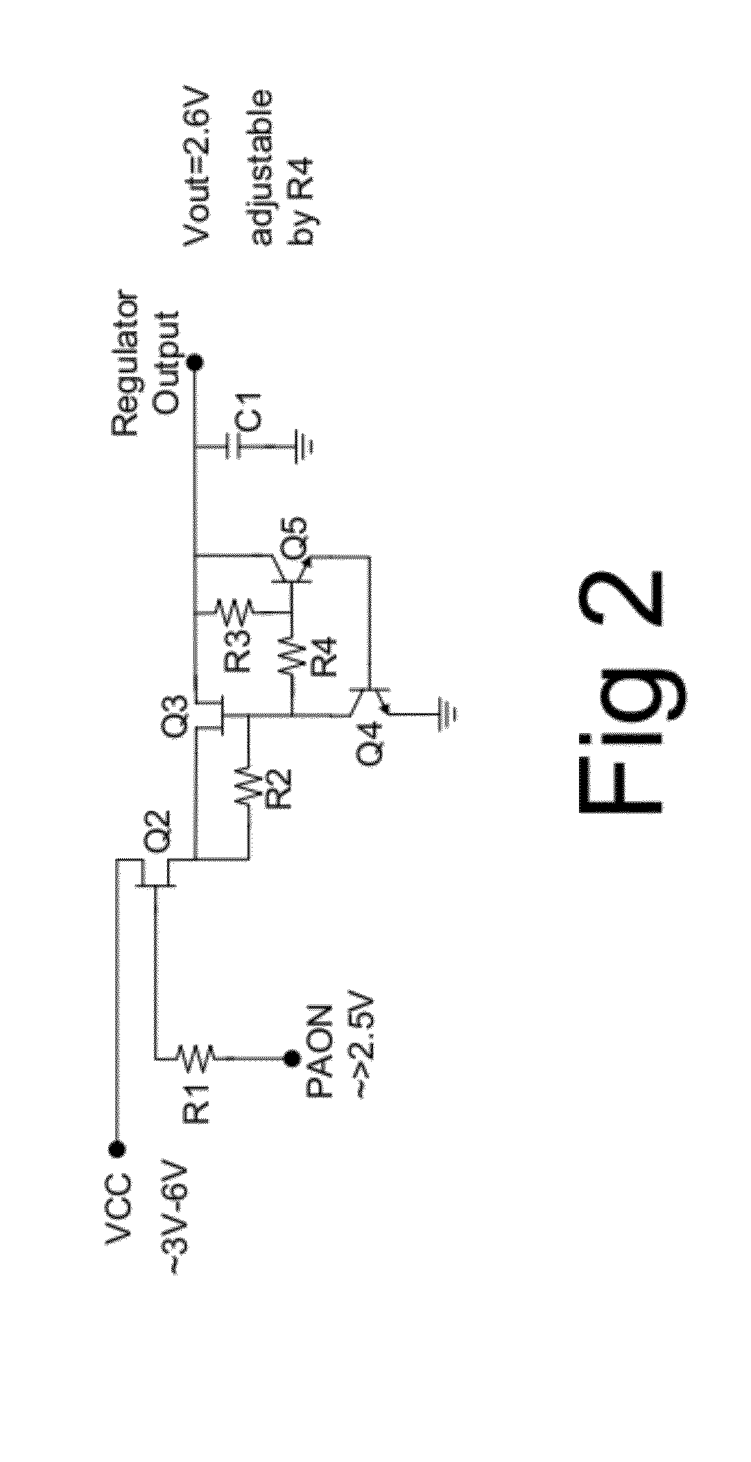 Regulator and temperature compensation bias circuit for linearized power amplifier