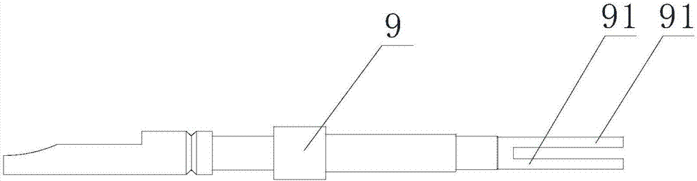 Automatic connector jack shell nosing mechanism