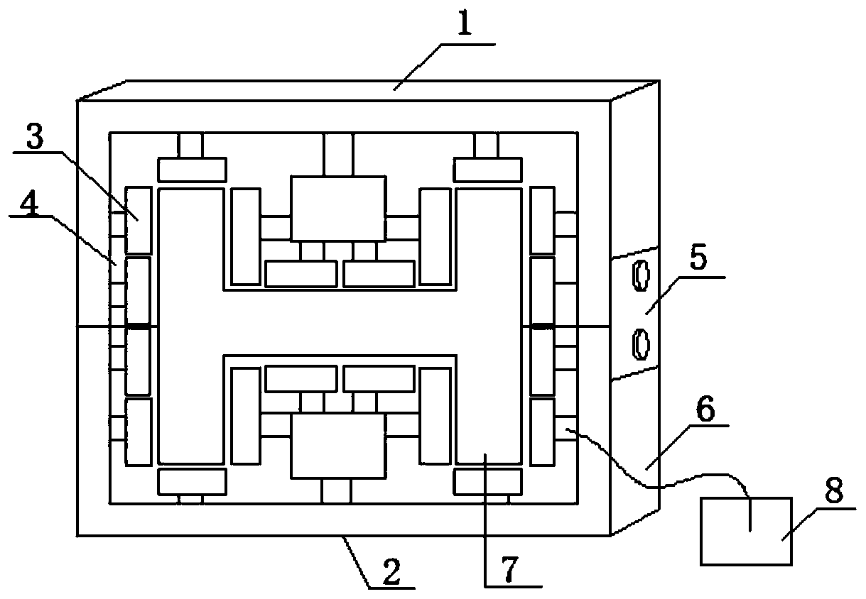 Steel structure coating painting device and construction method