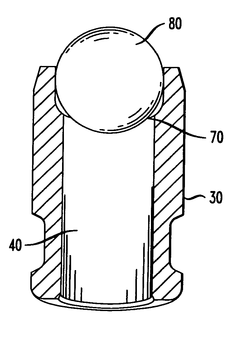Pressure regulator with ceramic valve element