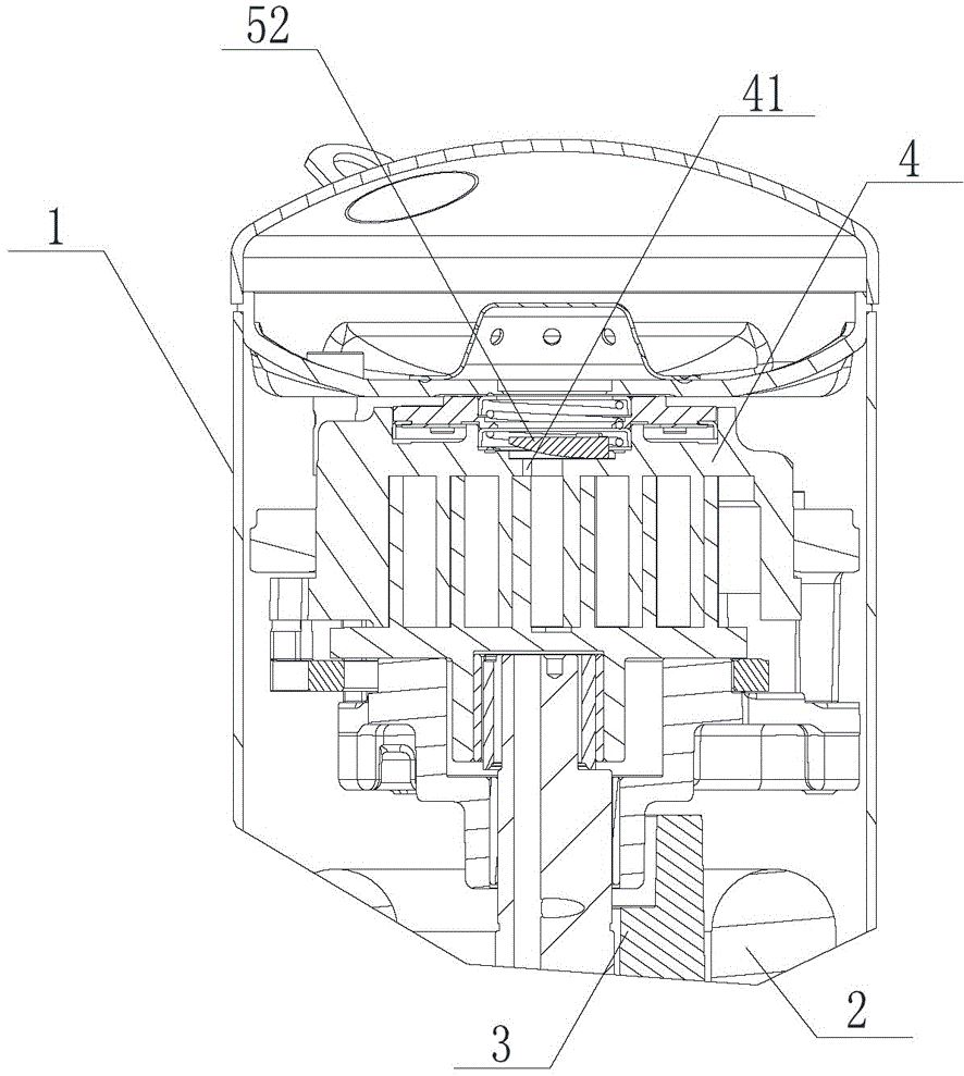 Scroll compressor with new exhaust port structure and exhaust valve assembly