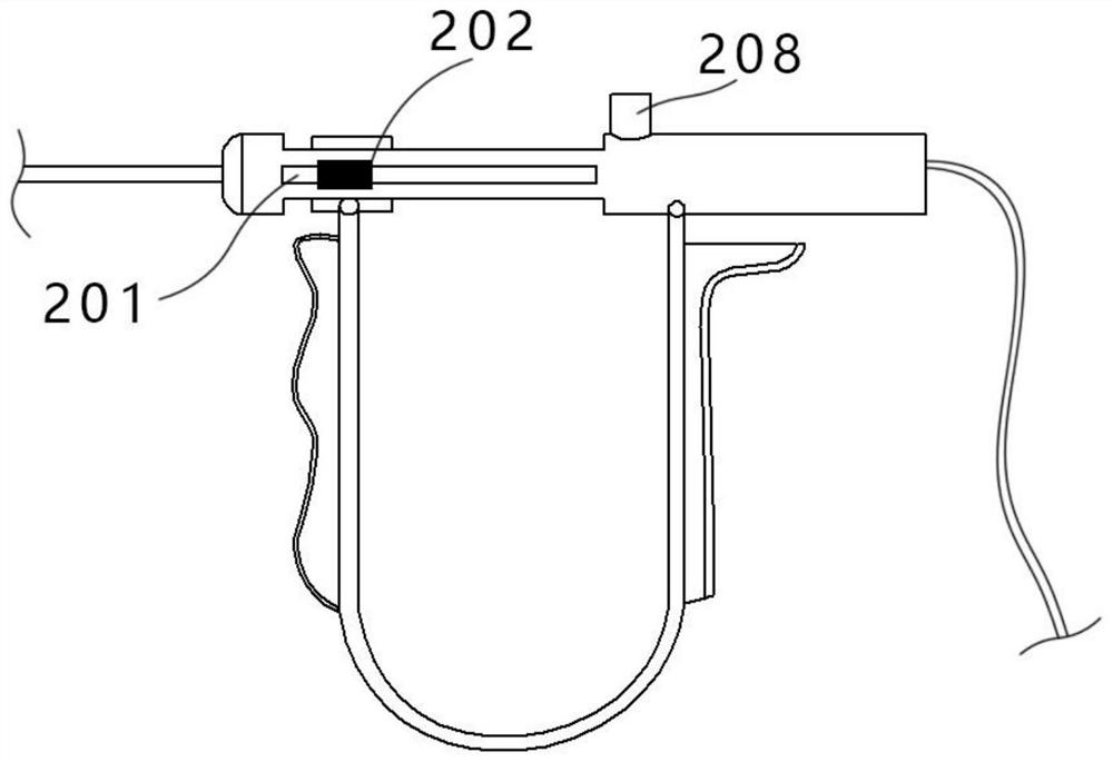 Radiofrequency ablation and electrocoagulation device for intervertebral foramen endoscopic surgery