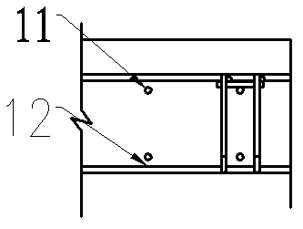 Double-layer bidirectional pre-tensioned track plate