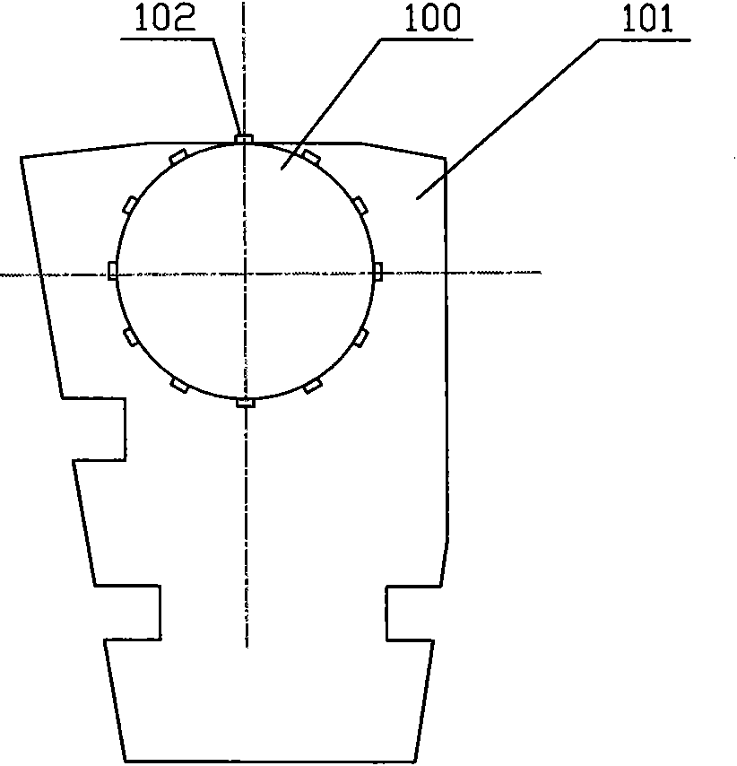Coding device and coding method of print wheel of numbering machine