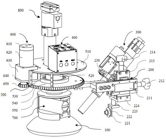 Adjusting and positioning device of circle center shaft of circular cup rabbet workpiece and using method of adjusting and positioning device