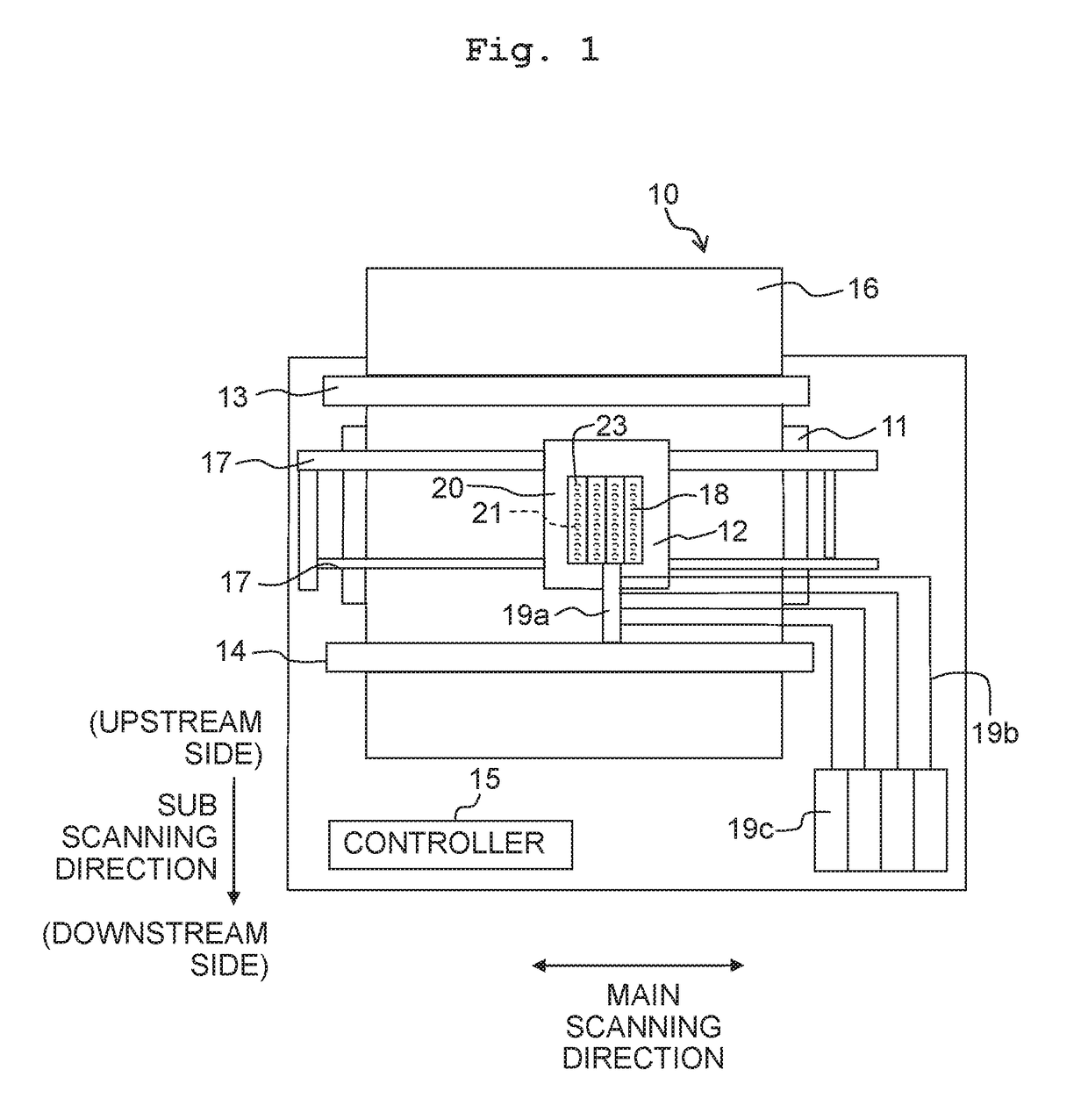 Liquid droplet jetting apparatus