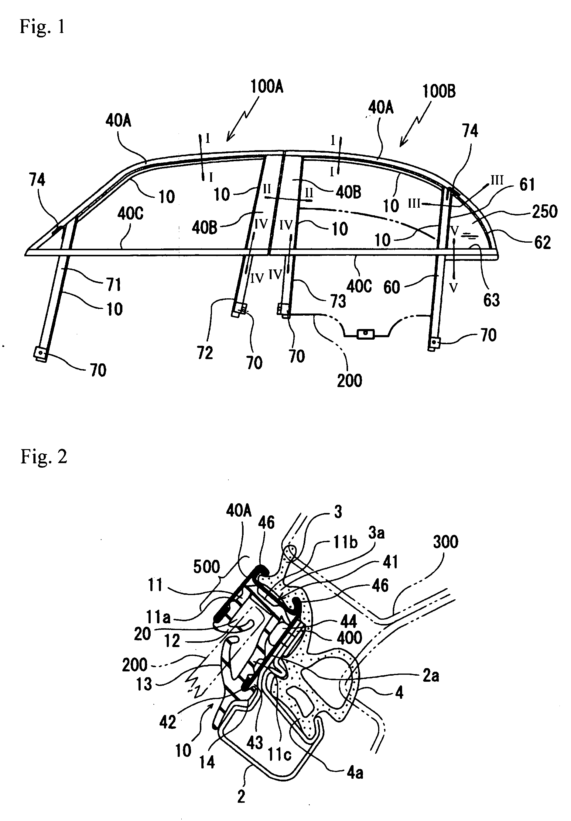 Method of assembling door parts on automobile door