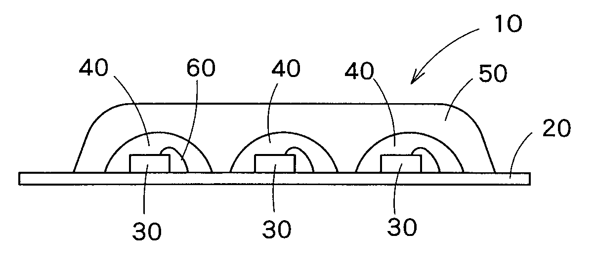 Semiconductor light emitting device, and backlight and display device comprising the semiconductor light emitting device