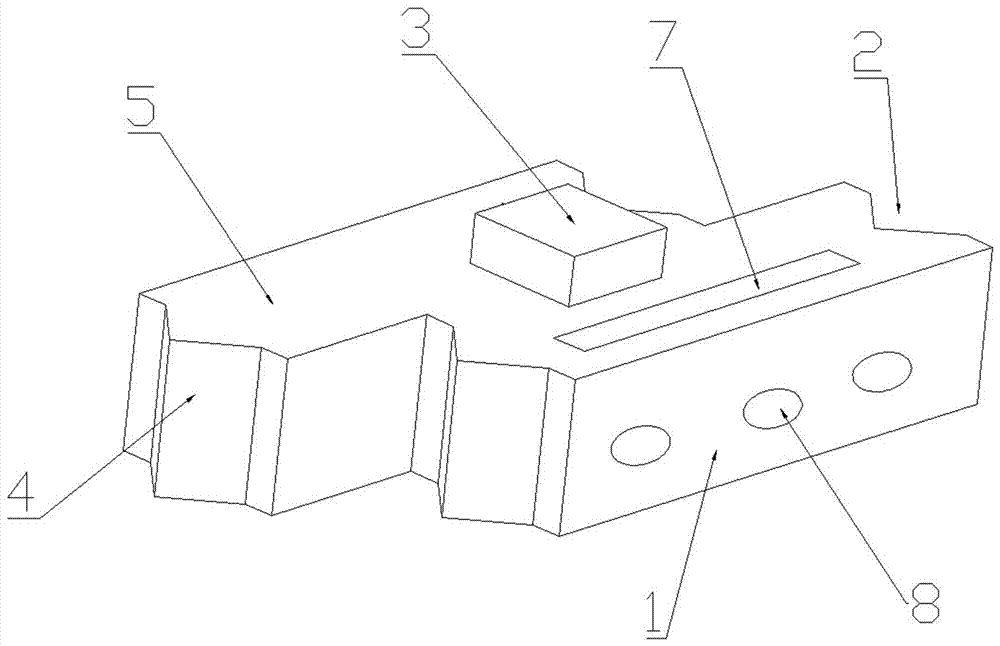 Building-free mortise and tenon joint noise reduction brick and building block