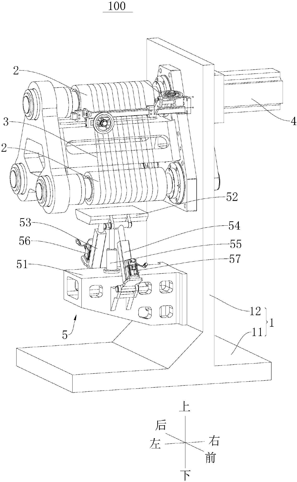 Multi-wire cutting machine capable of achieving swinging cutting