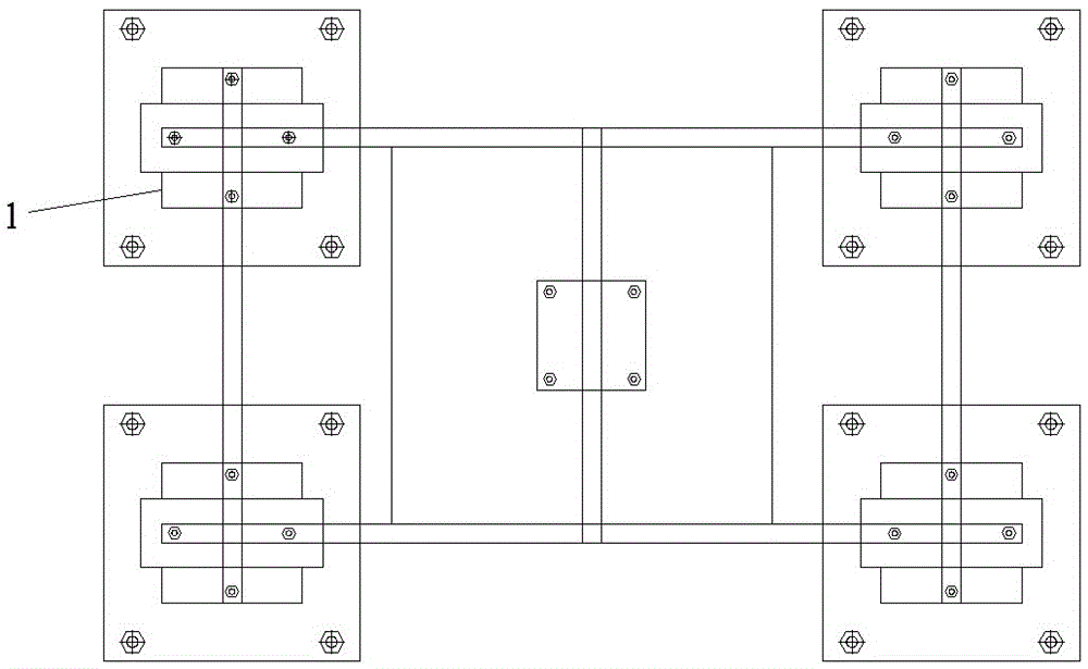 Vehicle window road test simulation device