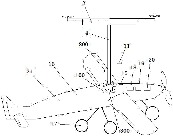Taking-off and landing method of aircraft and device thereof