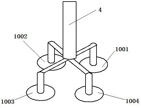 Taking-off and landing method of aircraft and device thereof