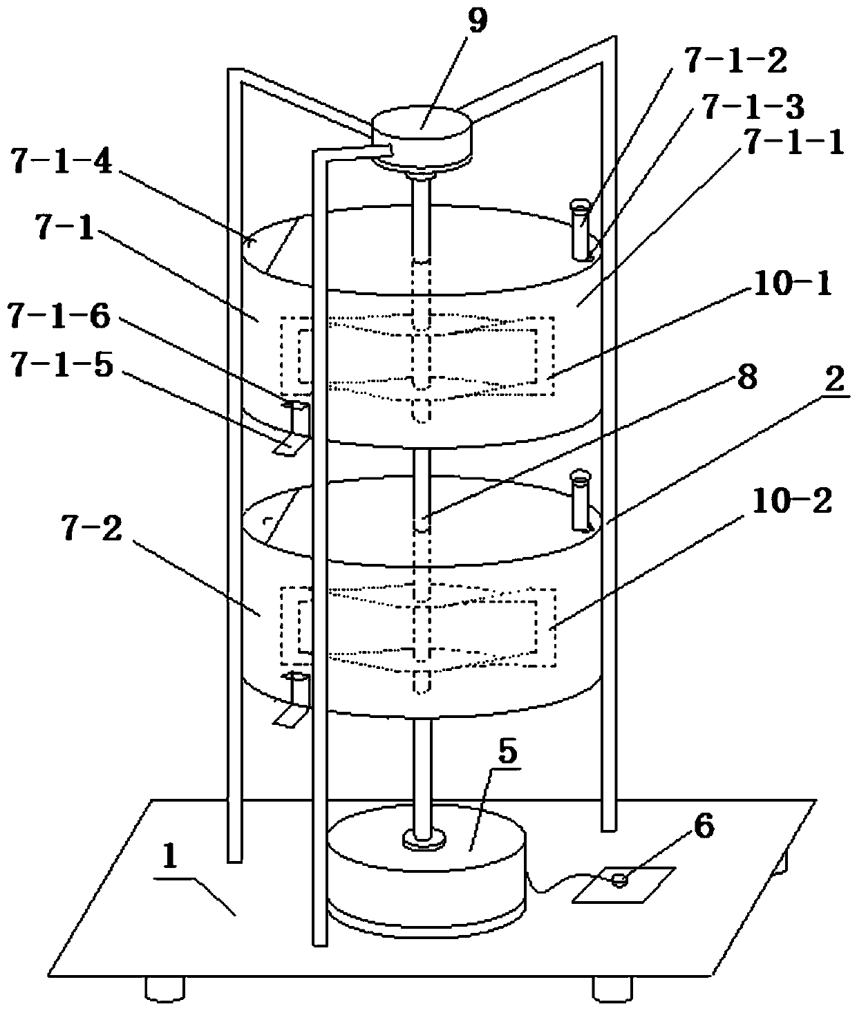 Small-sized seed coating device