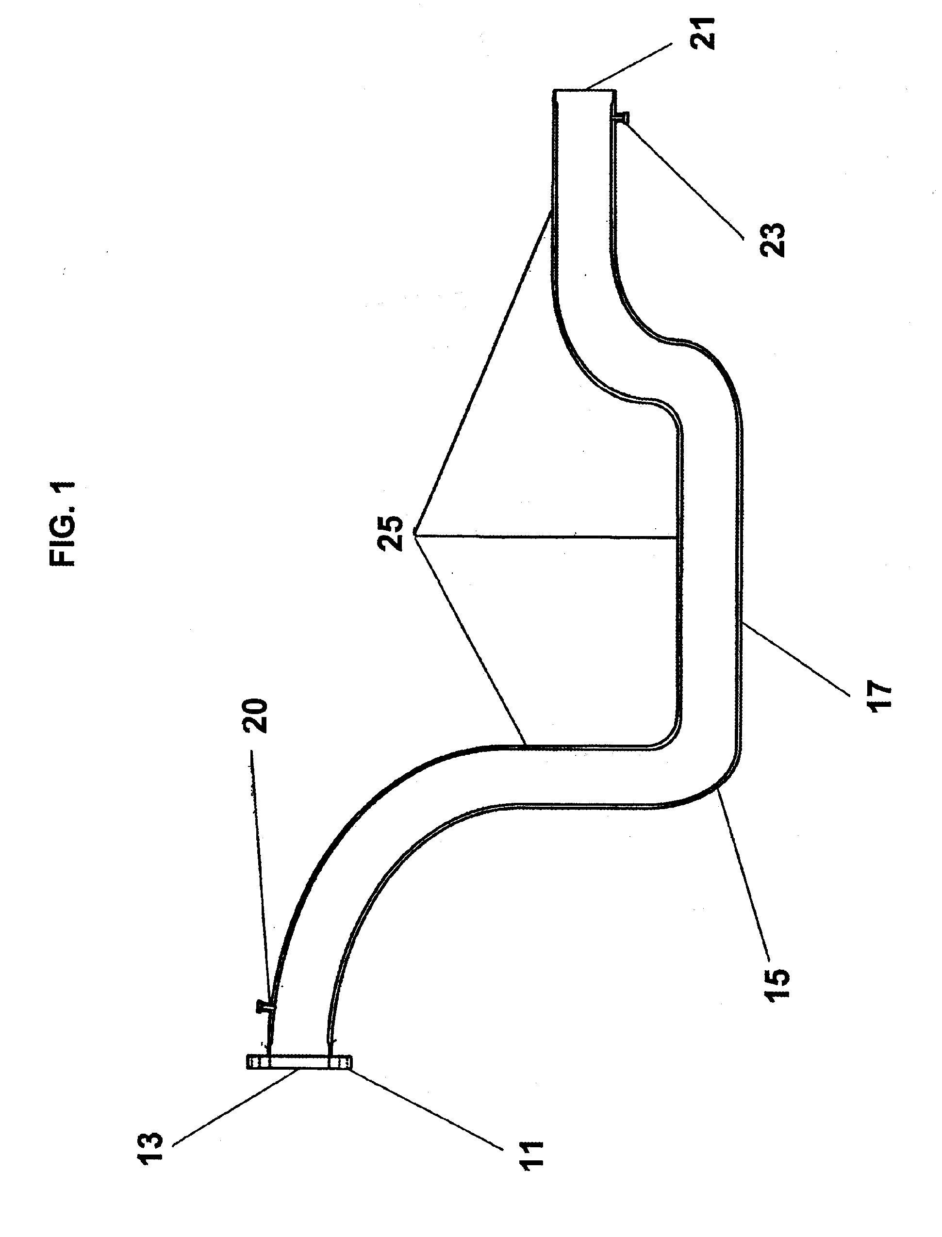 Vacuum insulated exhaust system