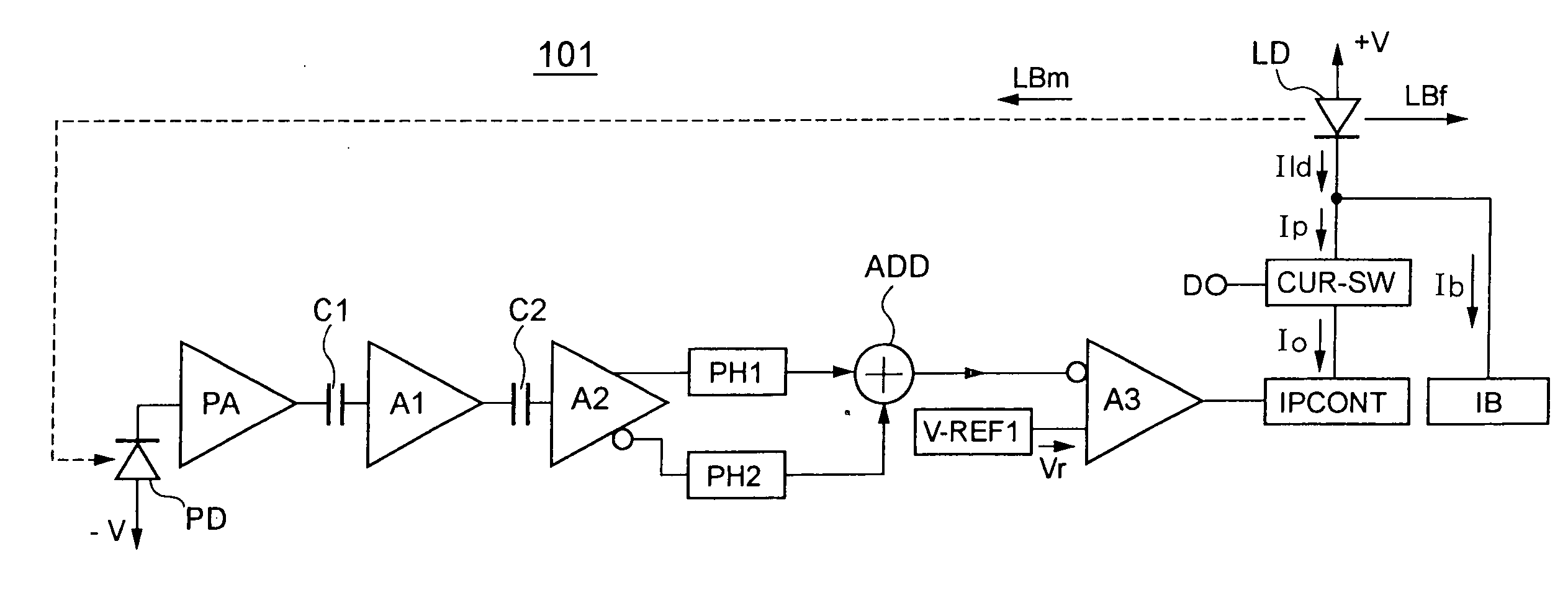 Driving apparatus of a light-emitting device