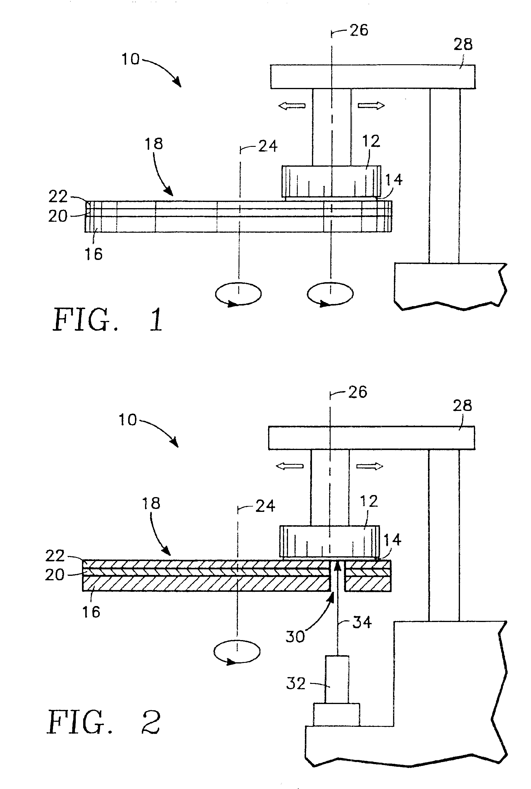 Apparatus and method for in-situ endpoint detection for chemical mechanical polishing operations