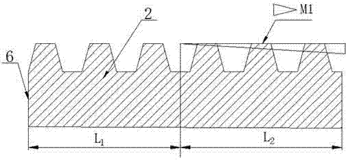 Milling cutter for thread milling with less interference