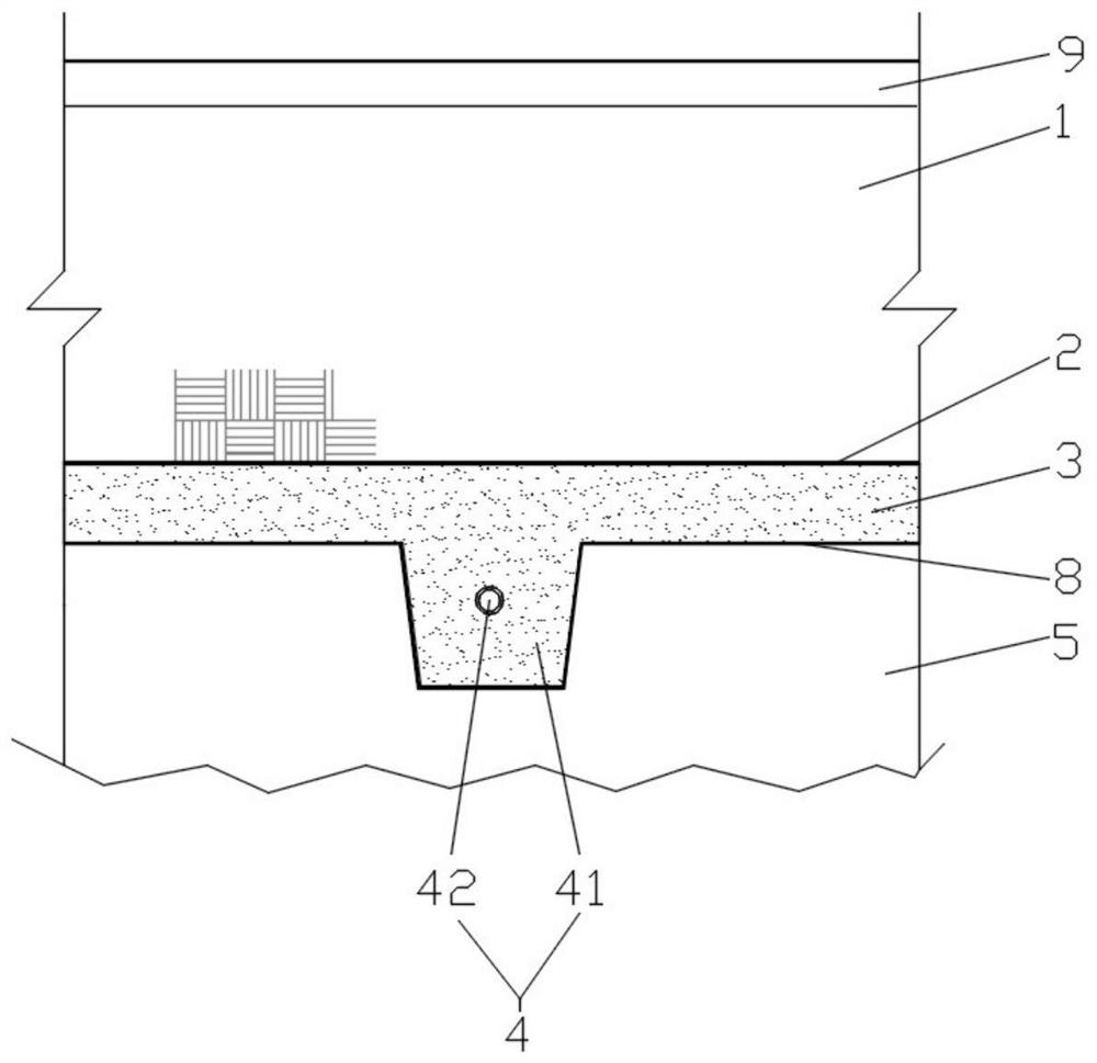 Coastal saline-alkali soil greening system based on landscaping waste utilization