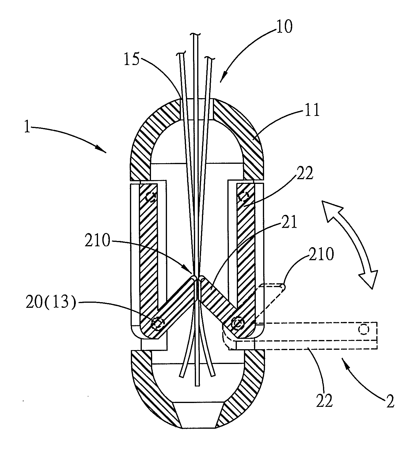 Rapid safety cord concentrator