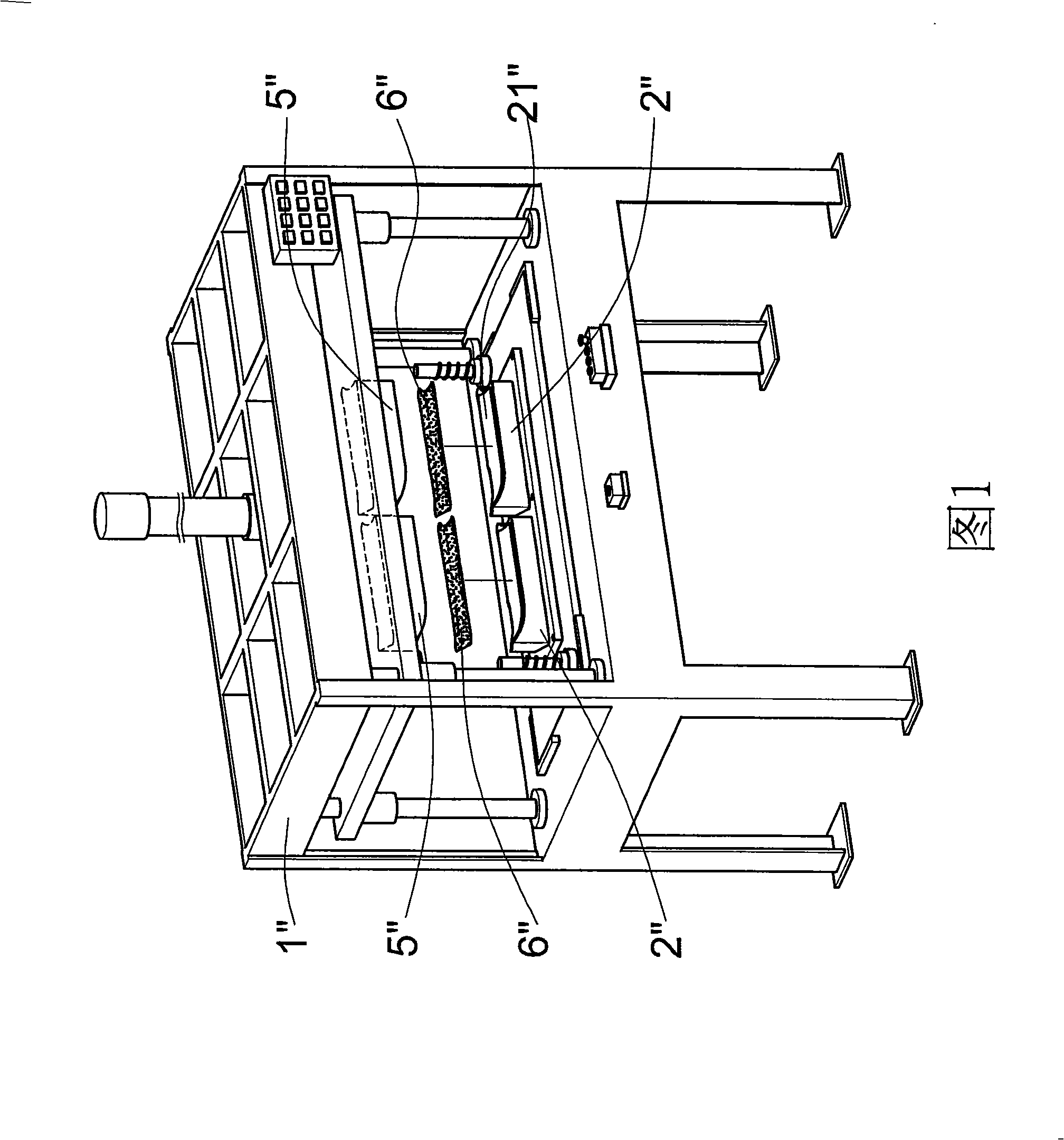 Back adhesive surface joint method and joint apparatus thereof