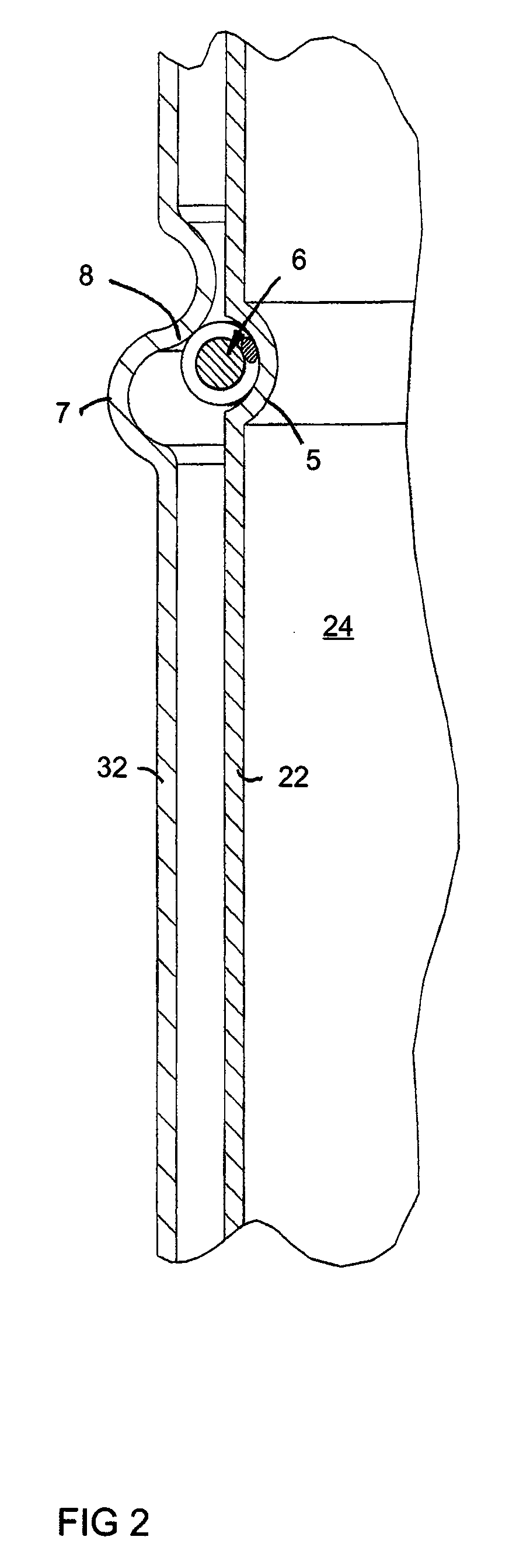 Method for closing a waste bin filling hole and a waste bin