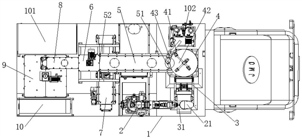 Intelligent mobile robot sampling vehicle