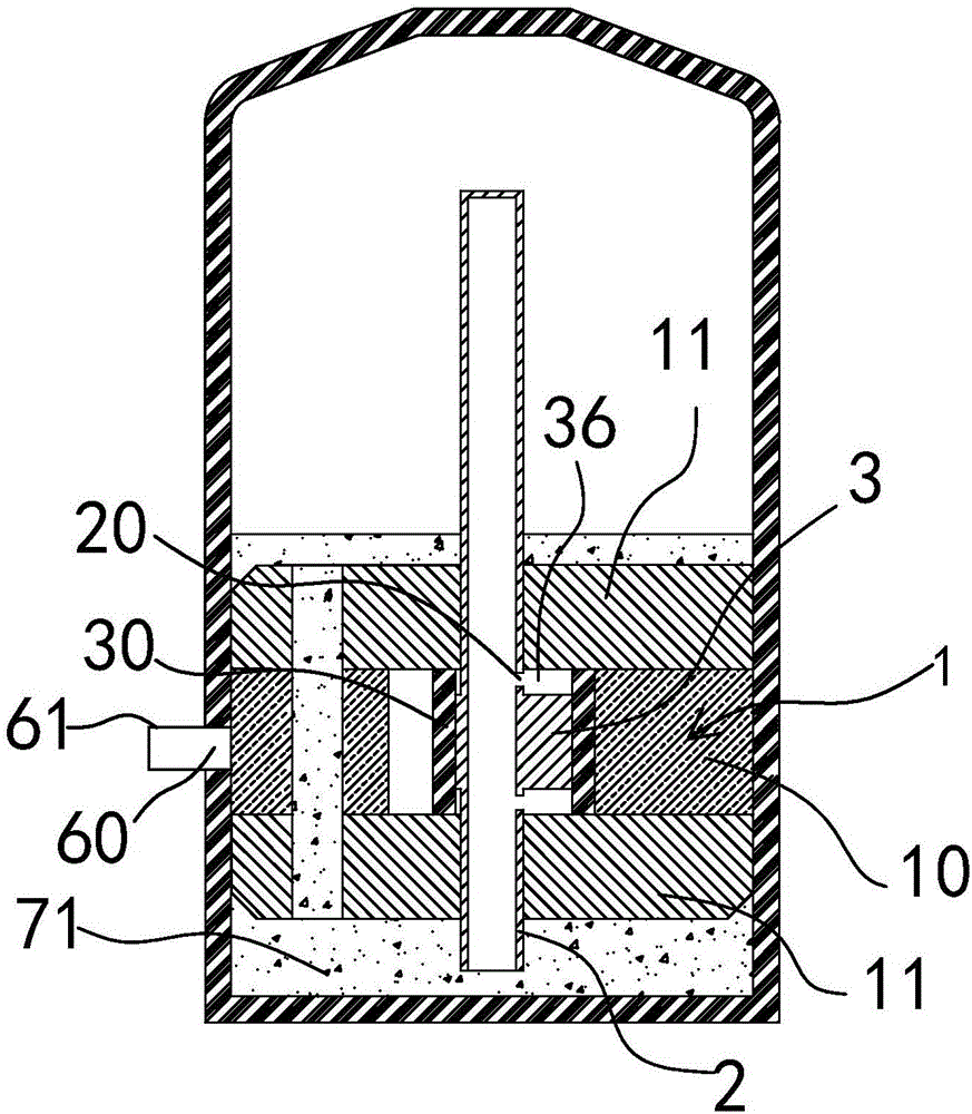 Cold-hot air conditioner with oil-free circulation pipeline