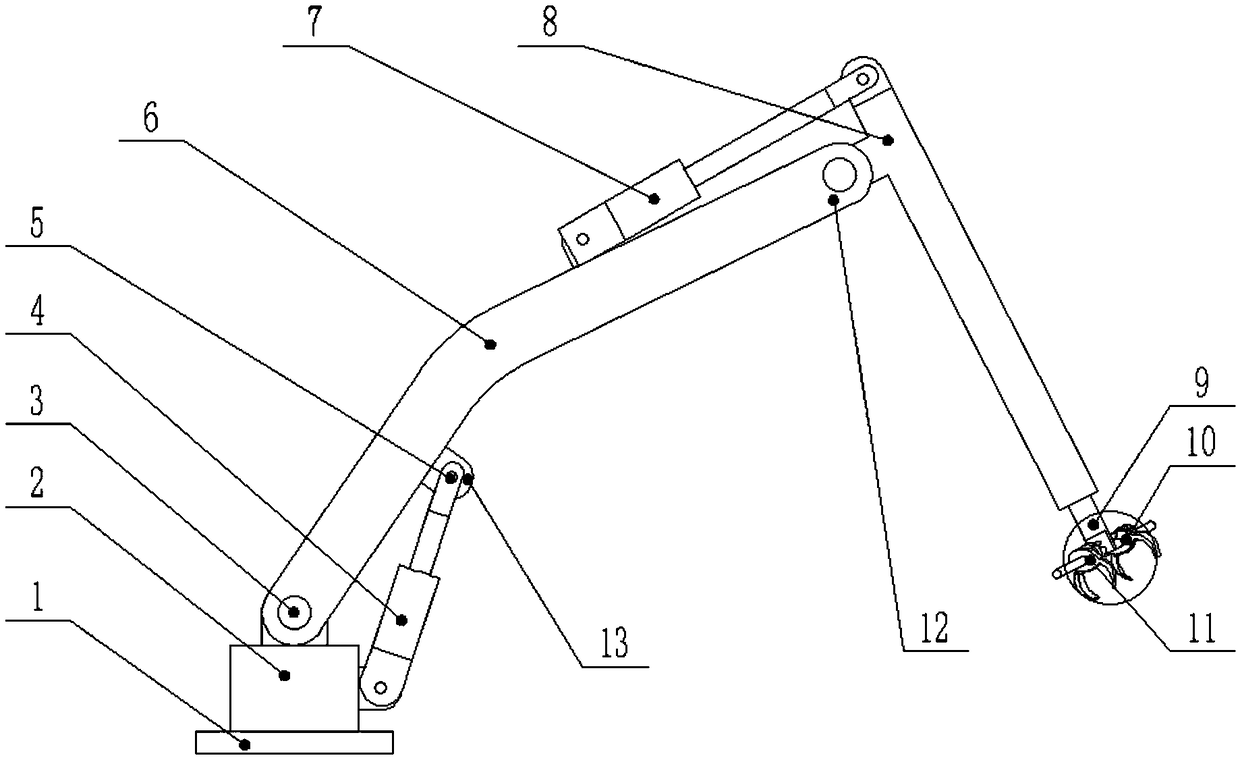 Automatic vehicle-mounted steel pipe unloading device