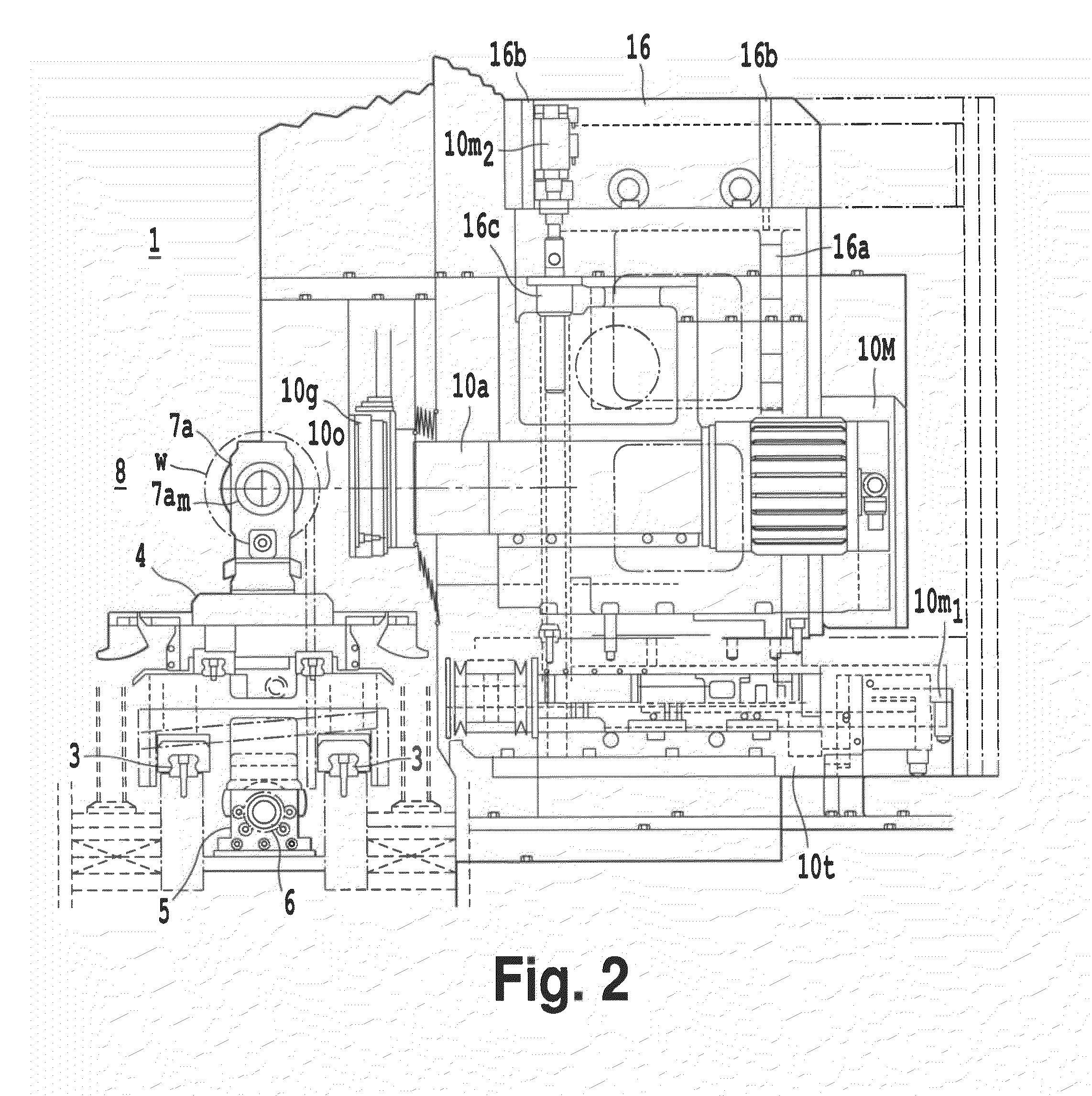 Complex apparatus and method for polishing an ingot block